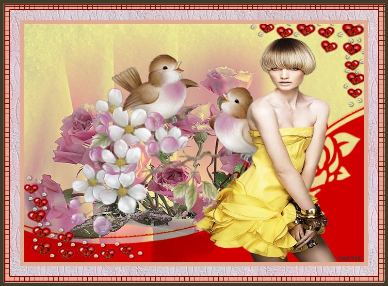 JARDIN FLEURI ET POEME